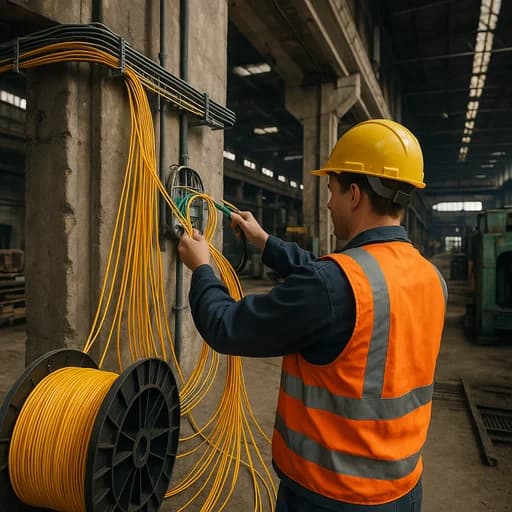 Service - Fibre en zone industrielle