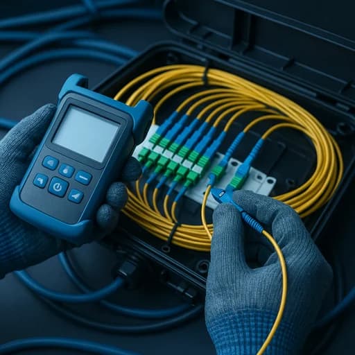 Service - Entretien du réseau fibre
