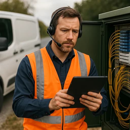 Service - Assistance & dépannage fibre